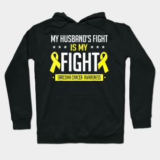 My Husband Sarcoma Cancer Awareness Hoodie